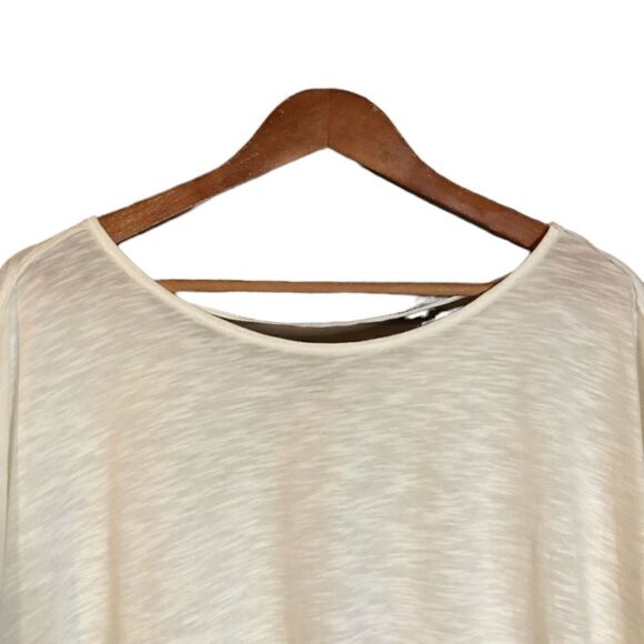 Free people we the free off white and grey color block tee - Picture 2 of 11